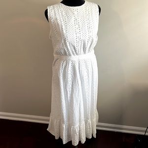JCREW EYELET DRESS
